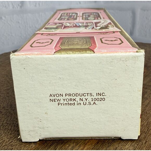 NEW Vintage AVON Secretaire Moonwind Foaming Bath Oil Decanter 5 oz - Picture 8 of 12